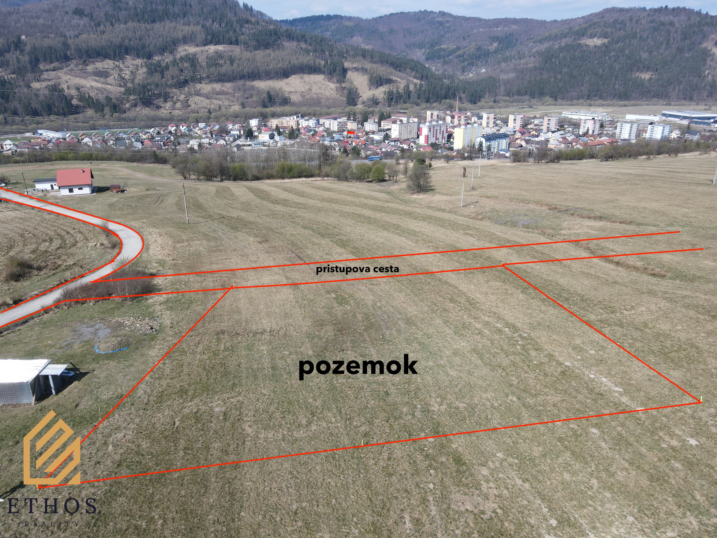 🔥 Stavebný pozemok  KRÁSNO NAD KYSUCOU LAZY - fotografia 14