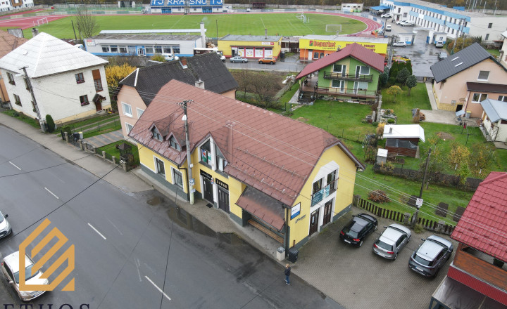POLYFUNKČNÁ BUDOVA NA PREDAJ – KRÁSNO NAD KYSUCOU - fotografia 2